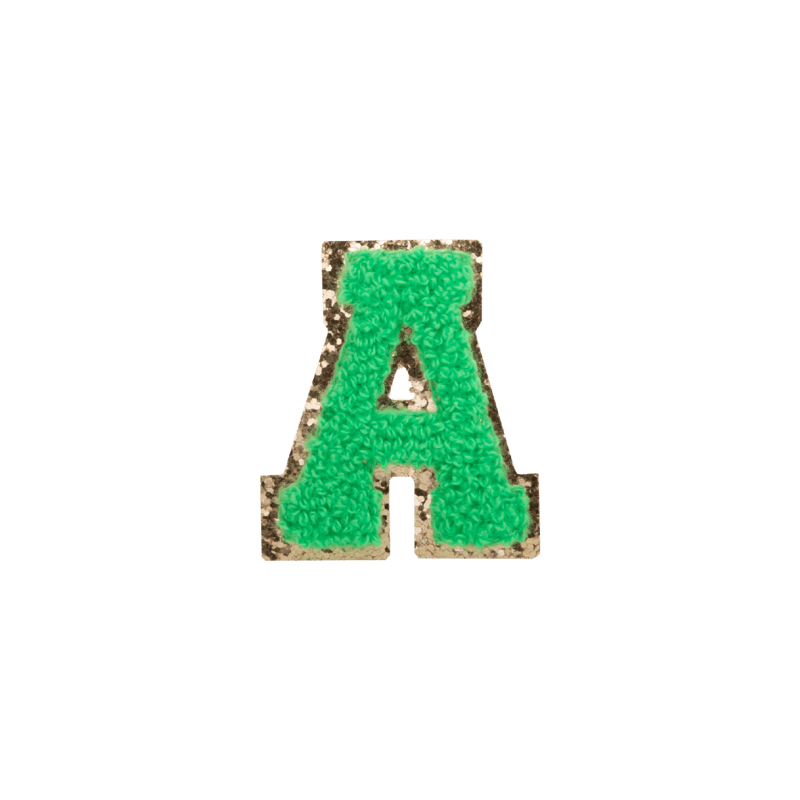 Green Small Letter Patch