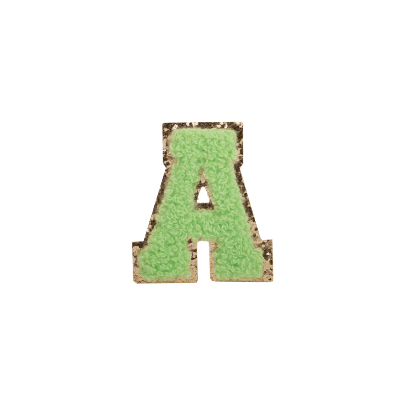 Light Green Small Letter Patch