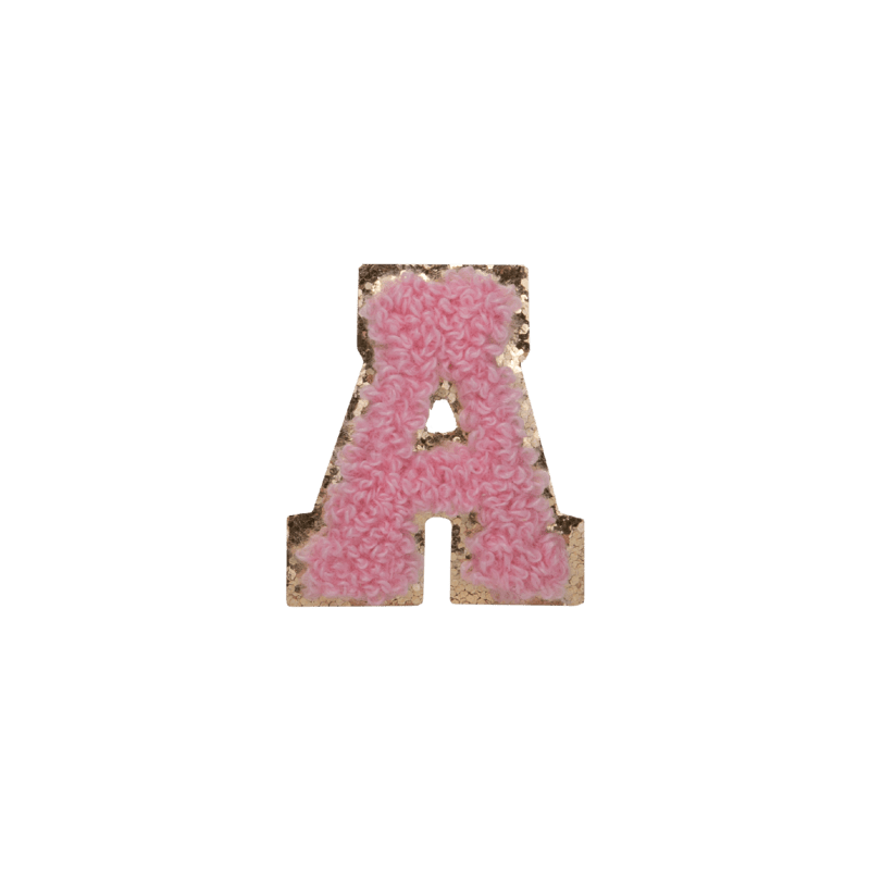 Light Pink Small Letter Patch