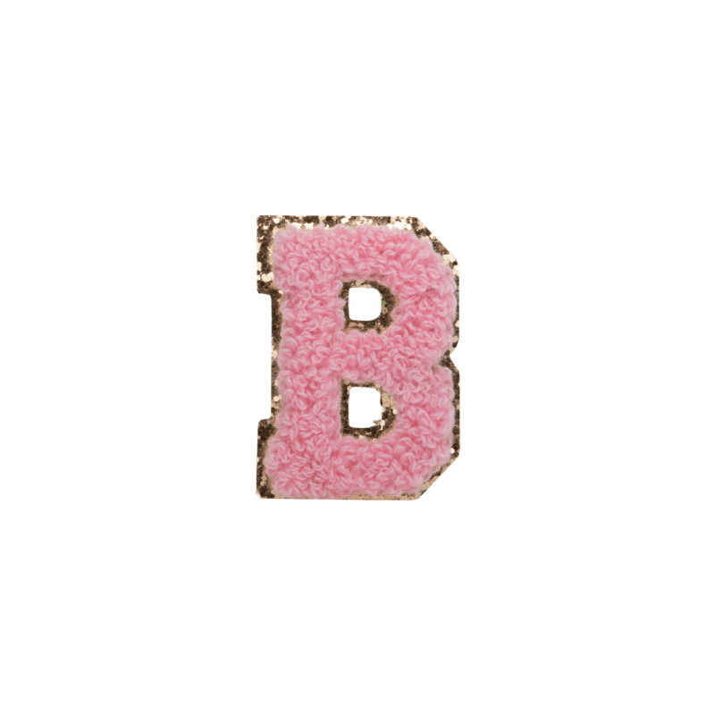 Light Pink Small Letter Patch