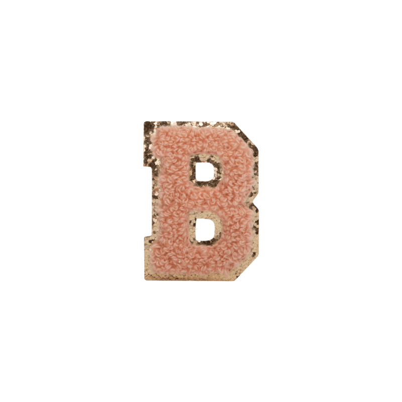 Peach Small Letter Patch