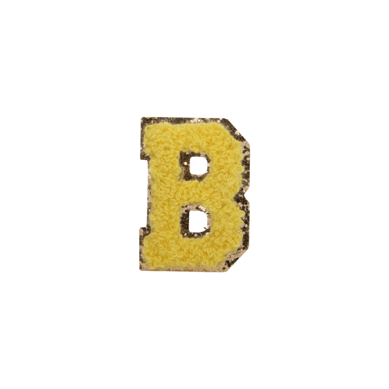 Yellow Small Letter Patch
