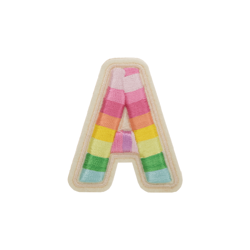 Rainbow Large Letter Patch