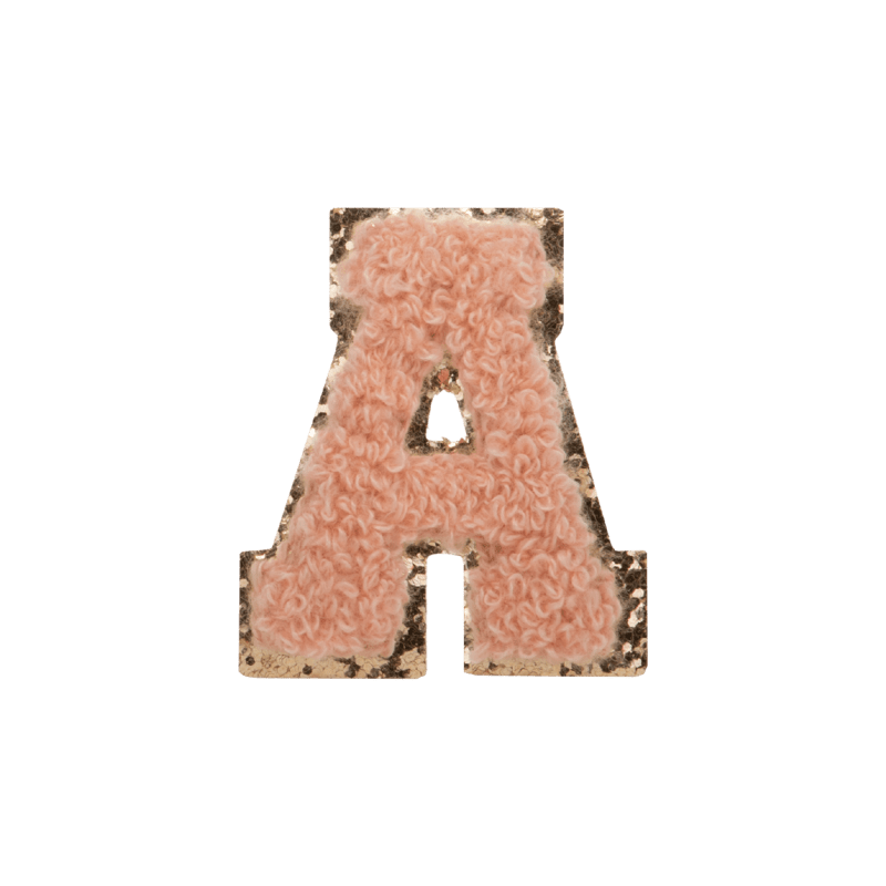 Peach Large Letter Patch