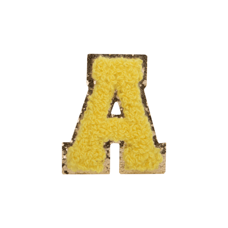 Yellow Large Letter Patch