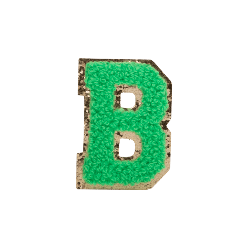 Green Large Letter Patch