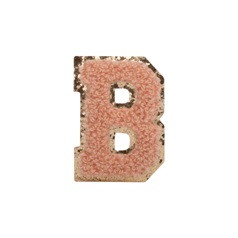 Peach Large Letter Patch