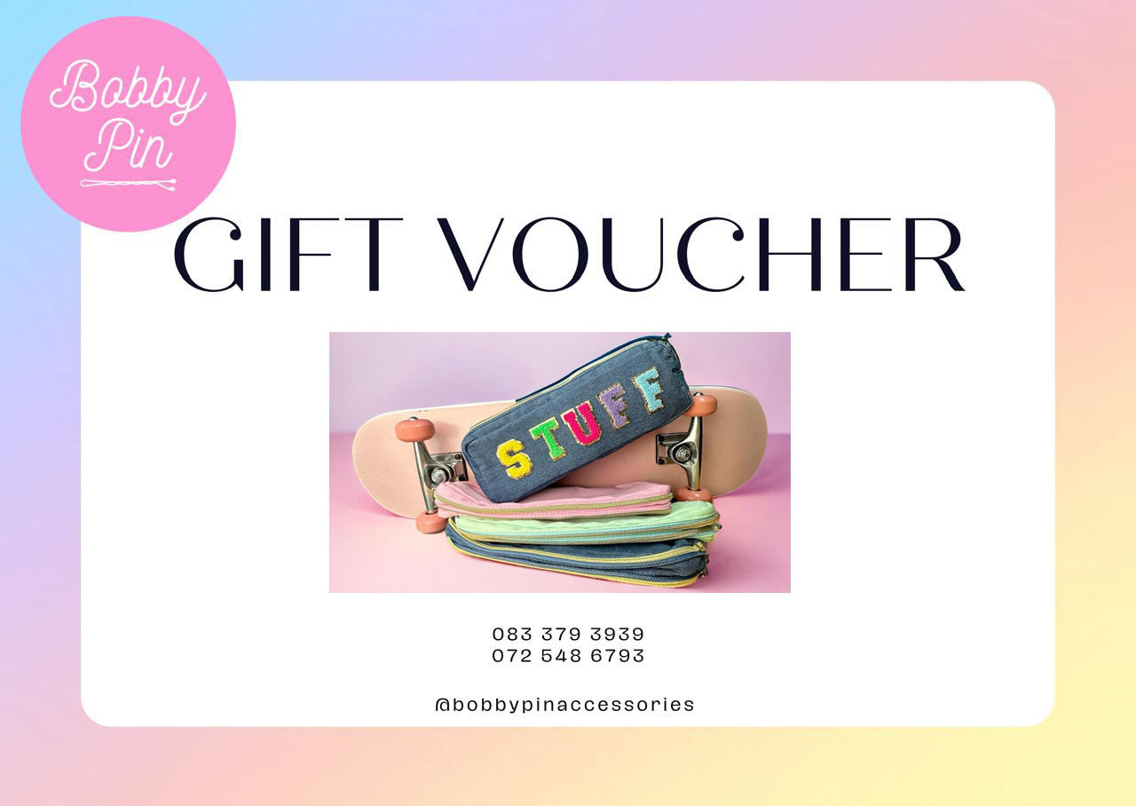 Bobby Pin Accessories Gift Voucher